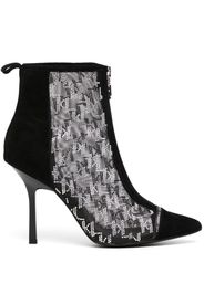 Karl Lagerfeld Sarabande 100mm ankle-length boots - Schwarz