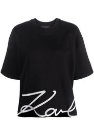 Karl Lagerfeld Signature Hemd - Schwarz