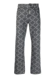 Karl Lagerfeld Jeans aus Monogramm-Jacquard - Schwarz