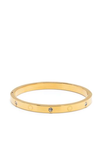 Kate Spade embellished bangle bracelet - Gold