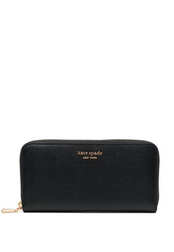 Kate Spade leather Continental wallet - Schwarz