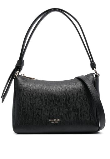 Kate Spade medium Knott leather shoulder bag - Schwarz