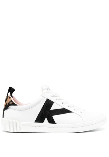 Kate Spade embossed-logo low-top sneakers - Weiß