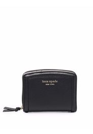 Kate Spade small Knott wallet - Schwarz