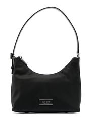 Kate Spade logo-plaque shoulder bag - Schwarz