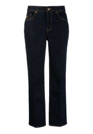 Kate Spade straight-leg cotton jeans - Blau