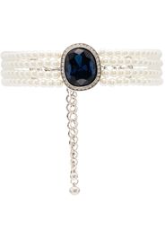 Kenneth Jay Lane Goldfarbener Choker - Blau