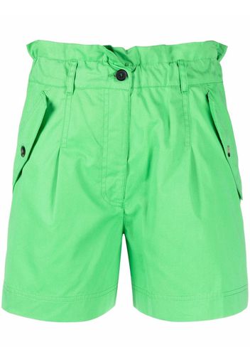 Kenzo high-waisted cargo shorts - Grün