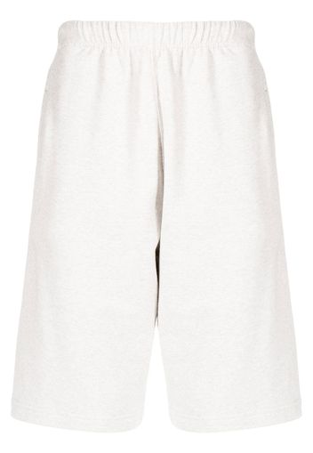 Kenzo embroidered-logo track shorts - Grau