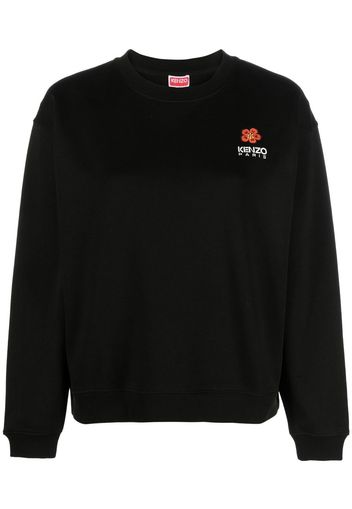 Kenzo Boke-flower cotton sweatshirt - Schwarz