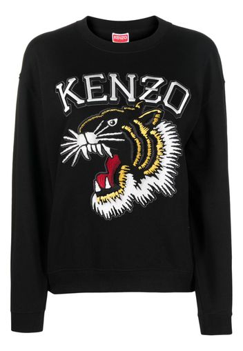 Kenzo Varsity Jungle embroidered sweatshirt - Schwarz