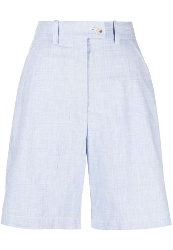 Kenzo Klassische Leinenshorts - Blau