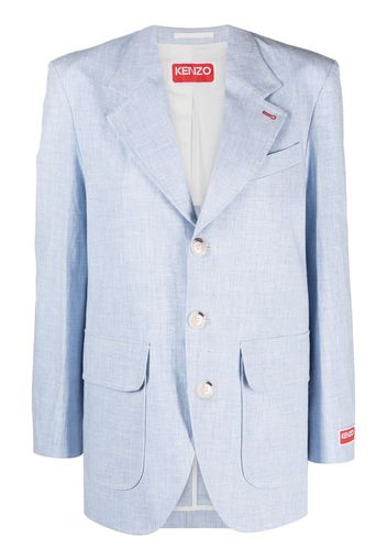 Kenzo Blazer aus Leinen - Blau