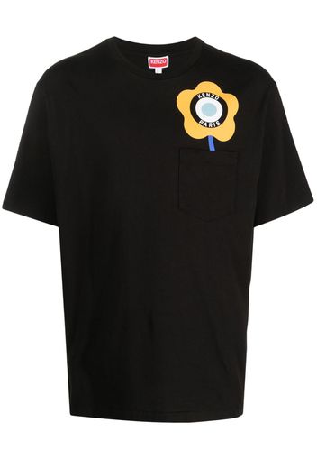 Kenzo Kenzo Target cotton T-shirt - Schwarz