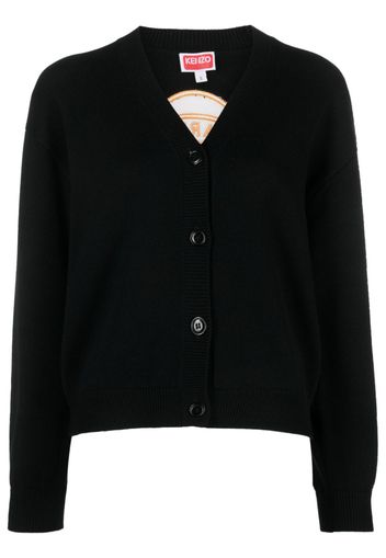 Kenzo Tiger Academy buttoned cardigan - Schwarz