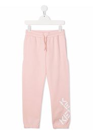 Kenzo Kids Jogginghose mit Logo-Print - Rosa