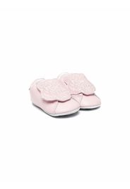 Kenzo Kids logo patch shoes - Rosa