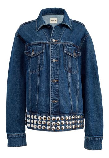 KHAITE Grizzo Jeansjacke - Blau