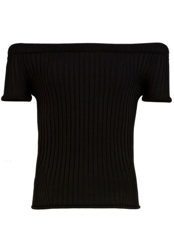 KHAITE The Ricki wool-blend top - Schwarz