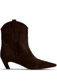 KHAITE The Dallas ankle boots - Braun