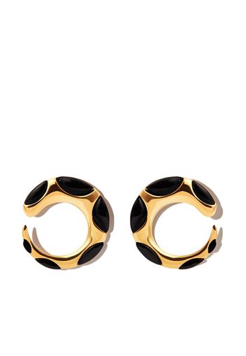 KHIRY Khartoum circle stud earrings - Gold