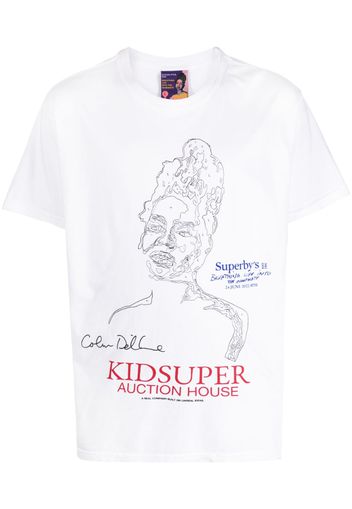 KidSuper graphic-print logo T-shirt - Weiß