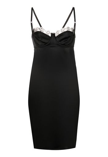 Kiki de Montparnasse Schmales Kleid - Schwarz