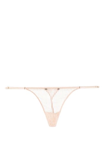 Kiki de Montparnasse G-string blush thong - Rosa