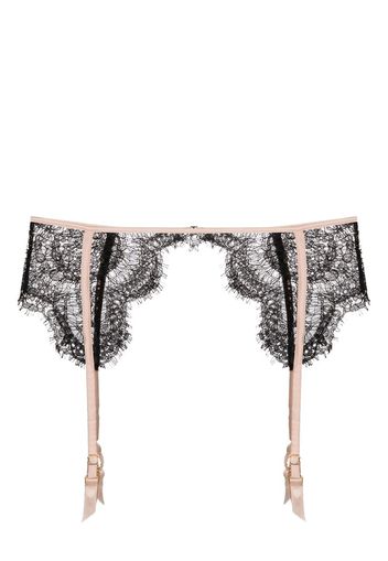 Kiki de Montparnasse lace-detail garter belt - Schwarz