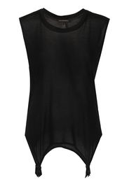 Kiki de Montparnasse Klassische Tanktop - Schwarz