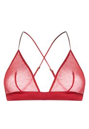 Kiki de Montparnasse Ribbed Intime soft bra - Rot