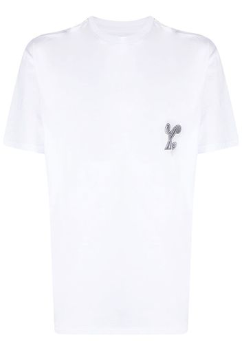 Kimhekim T-Shirt mit Logo-Print - Weiß