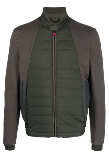 Kiton Blouson zip-up quilted jacket - Grün