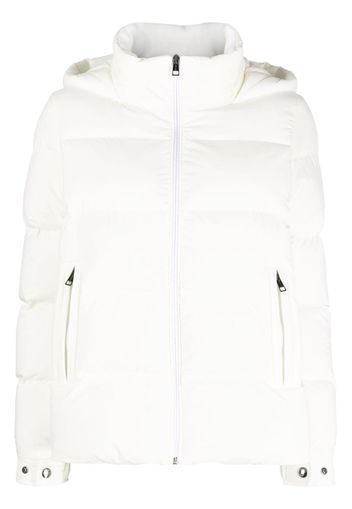 Kiton Jacke mit Kapuze - Weiß