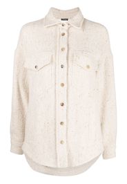 Kiton Klassische Hemdjacke - Nude