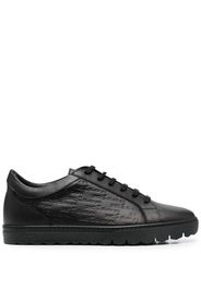Kiton lace-up low-top sneakers - Schwarz