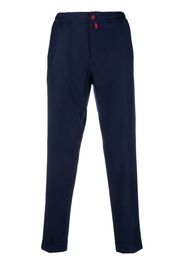 Kiton Tapered-Hose mit Stretchbund - Blau