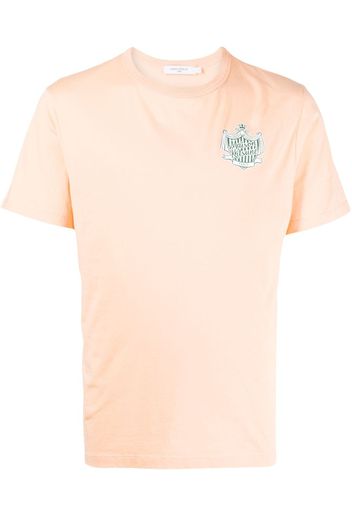 Maison Kitsuné logo-print cotton T-shirt - Rosa