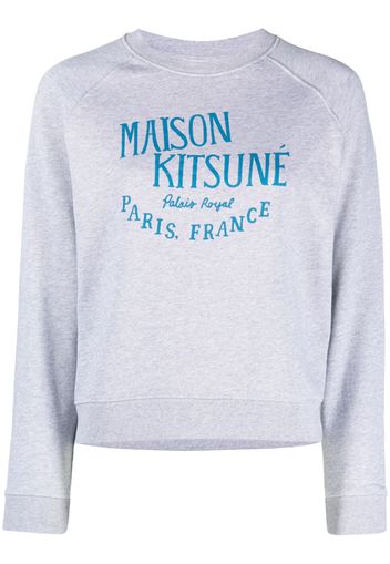 Maison Kitsuné Palais Royal Vintage cotton sweatshirt - Grau