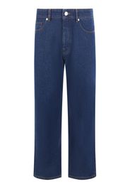 Maison Kitsuné straight-leg jeans - Blau