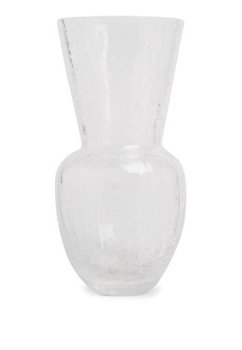 KLIMCHI Felicity cracked-effect vase - Weiß