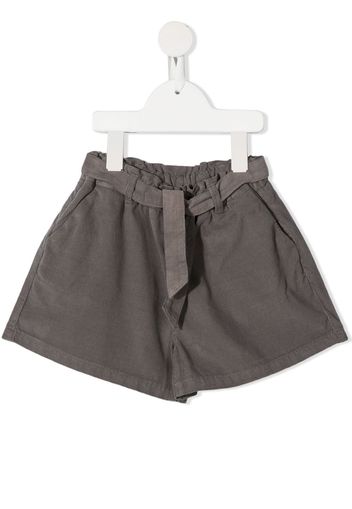 Knot 'Okemia' Shorts mit Bindegürtel - Grau