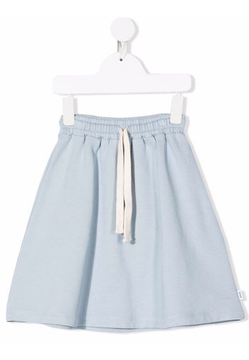 Knot Rowling drawstring midi skirt - Blau