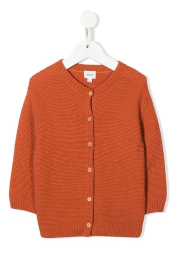 Knot Marselle knitted cardigan - Orange