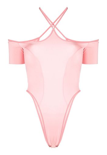 KNWLS cut-out detailing body - Rosa
