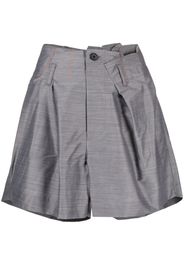 Kolor asymmetric-design relaxed shorts - Grau