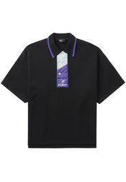 Kolor Poloshirt mit Logo-Stickerei - Schwarz