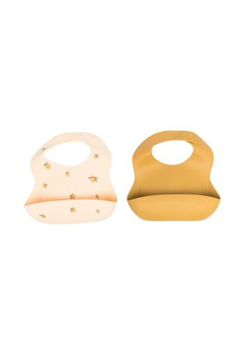 KONGES SLOJD two-piece bib set - Gelb