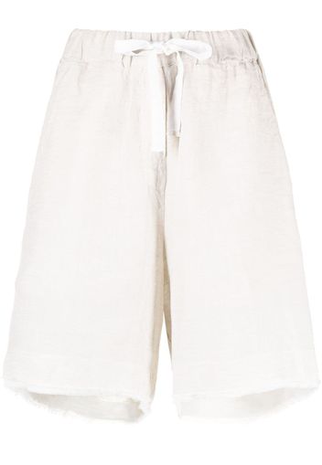 Kristensen Du Nord drawstring linen shorts - Nude