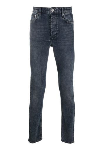 Ksubi Halbhohe 'Chitch' Skinny-Jeans - Blau